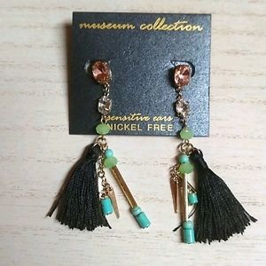 😻 3 For $15 Super Unique Bling & Tassel Dangles